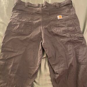 gray 36 x 32 carhartt cargos